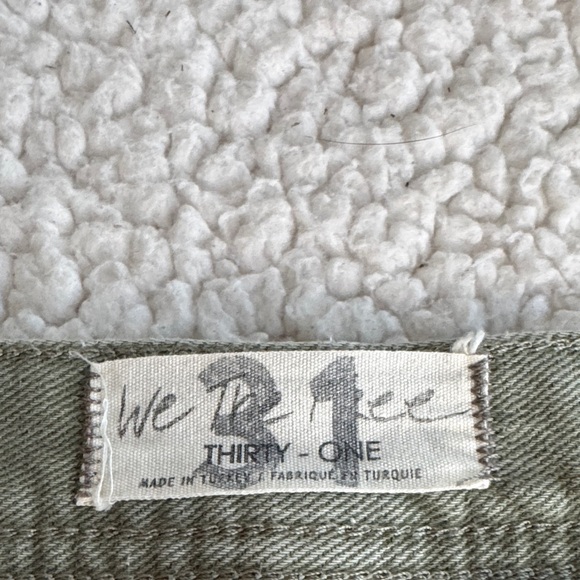 Free People We The Free Distressed Sage Jeans - Picture 2 of 3